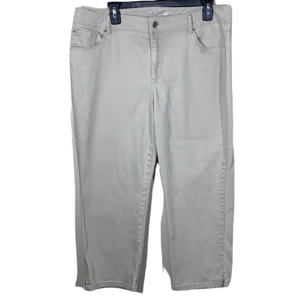 Platinum Chico’s 2.5 khaki crops